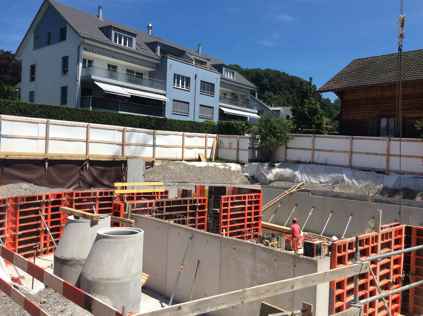 Neubau Mehrfamilienhaus Gewerbestrasse 1 Männedorf Kamm baut